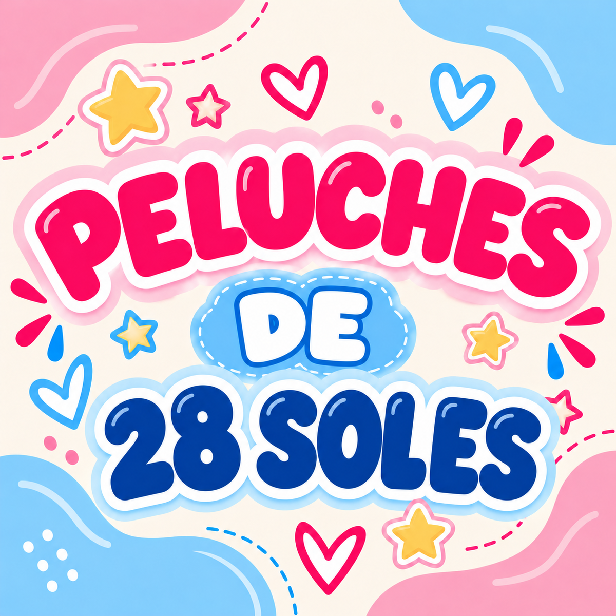 Peluches de 28 soles