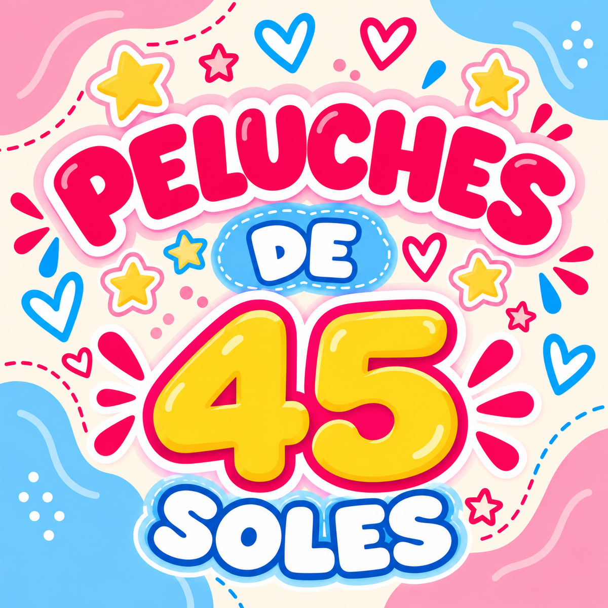 Peluches s/.45