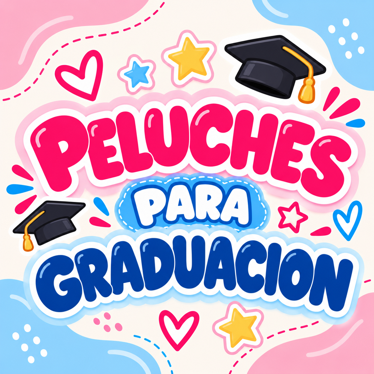 Peluches para graduación