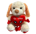Perrito de Peluche con Corazón